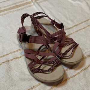 Stoney River Multi Strap Sandals Size 8